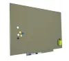 Magnetická tabule Rocada Skin Colour 6420R-7033, bezrámová, 115x75 cm, lakovaná, cementová šedá RAL 7033