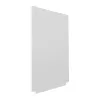 Magnetická tabule Rocada Skin Colour 6420R-7035, bezrámová, 115x75 cm, lakovaná, světle šedá RAL 7035