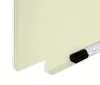 Magnetická tabule Rocada Skin Colour 6421R-1013, bezrámová, 150x100 cm, lakovaná, perlová bílá RAL 1013