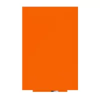 Magnetická tabule Rocada Skin Colour 6421R-2008, bezrámová, 150x100 cm, lakovaná, oranžová RAL 2008