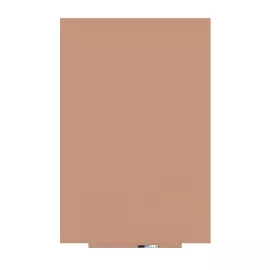 Magnetická tabule Rocada Skin Colour 6421R-3012, bezrámová, 150x100 cm, lakovaná, červenobéžová RAL 3012