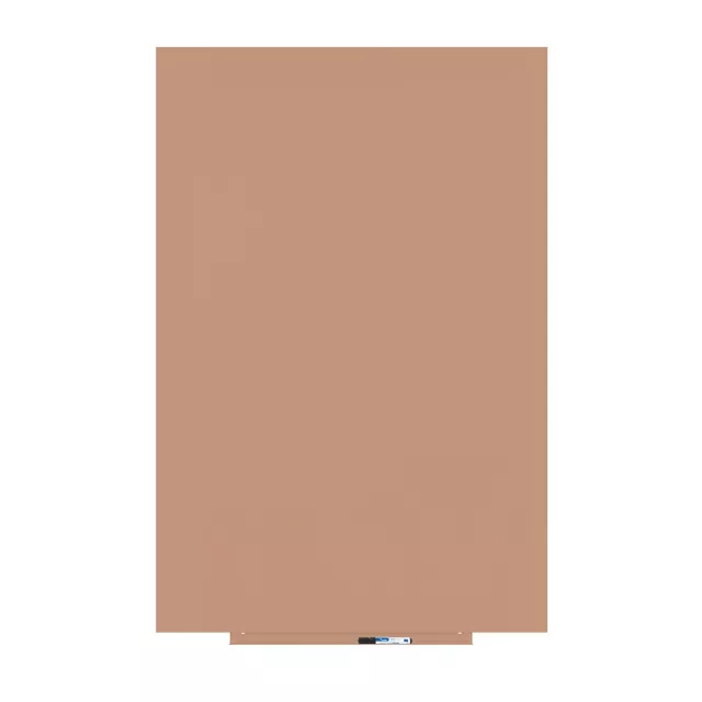 Magnetická tabule Rocada Skin Colour 6421R-3012, bezrámová, 150x100 cm, lakovaná, červenobéžová RAL 3012
