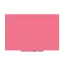 Magnetická tabule Rocada Skin Colour 6421R-3014, bezrámová, 150x100 cm, lakovaná, starorůžová RAL 3014