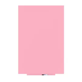 Magnetická tabule Rocada Skin Colour 6421R-3015, bezrámová, 150x100 cm, lakovaná, světlá růžová RAL 3015