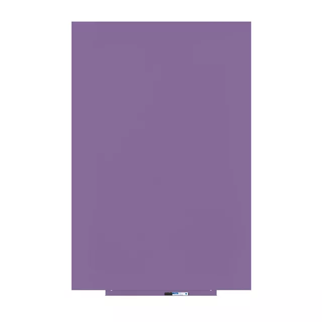 Magnetická tabule Rocada Skin Colour 6421R-4005, bezrámová, 150x100 cm, lakovaná, modrofialová RAL 4005