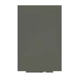 Magnetická tabule Rocada Skin Colour 6421R-7033, bezrámová, 150x100 cm, lakovaná, cementová šedá RAL 7033