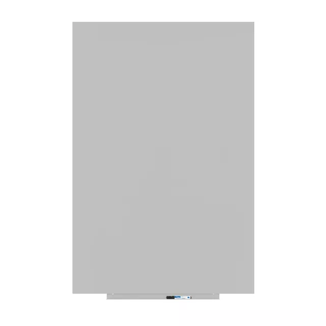 Magnetická tabule Rocada Skin Colour 6421R-7035, bezrámová, 150x100 cm, lakovaná, světle šedá RAL 7035