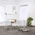 Flipchart Rocada 617, magnetický, na kolečkách, 68x104 cm, výškově nastavitelný, 2 výsuvná ramena