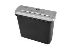 Skartovačka papíru s teleskopickým ramenem Genie 106S black/silver
