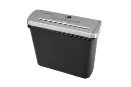 Skartovačka papíru s teleskopickým ramenem Genie 106S black/silver