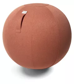 Sedací míč VLUV Bol Sova 60-65 cm Salmon