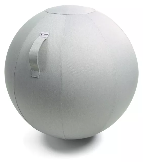 Sedací míč VLUV Bol Leiv 70-75 cm Silver