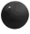Sedací míč VLUV Bol Leiv 70-75 cm Black