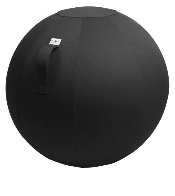 Sedací míč VLUV Bol Leiv 70-75 cm Black