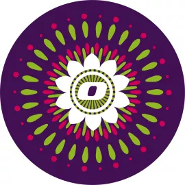 Sada samolepek Nikidom Roller Wheel Stickers Mandala
